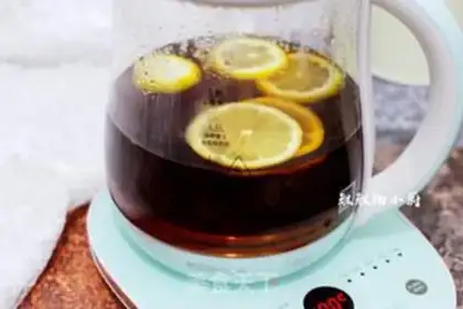 Make Lemon tea step 7