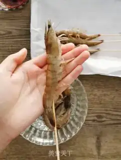 Make Pretzels roasted shrimp step 3