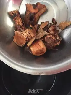Make Five fingers of peach chicken step 3