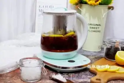 Make Lemon tea step 9