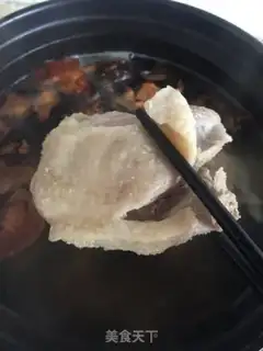 Make Five fingers of peach chicken step 4