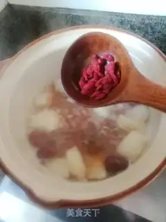 Make Pear peach sugar step 2