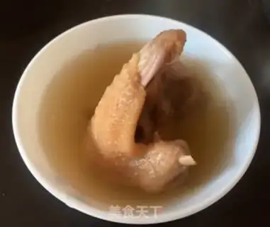 Make Five fingers of peach chicken step 6