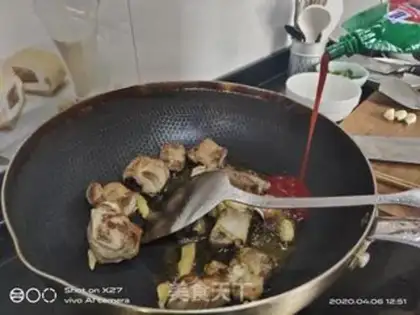 Make Tomato sauce red rib step 5