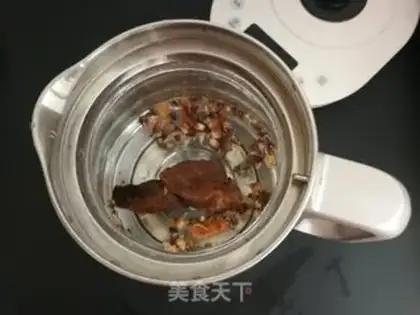 Make Peachflower tea step 2