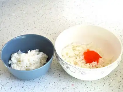 Make Sakura sushi step 4