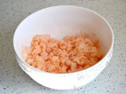 Make Sakura sushi step 5