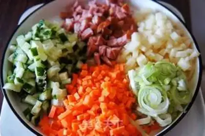 Make Egg roll step 1