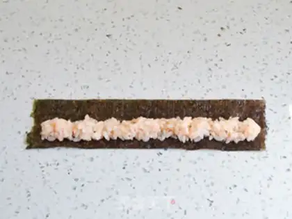 Make Sakura sushi step 7