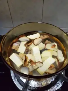 Make Salted potatoes and mustard soup step 3