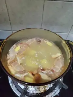 Make Salted potatoes and mustard soup step 4
