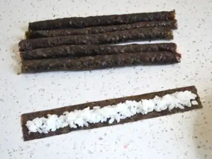 Make Sakura sushi step 10