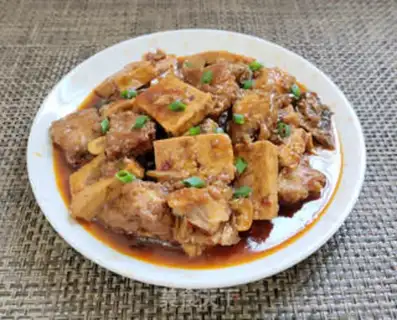 Make Tofu burn fish step 10
