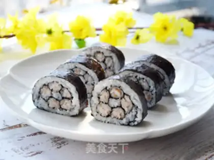 Make Sakura sushi step 15