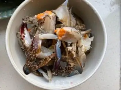 Make Red rice cake step 1