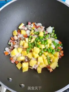 Make Five-colored rice step 11