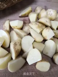 Make Fried potatoes step 1