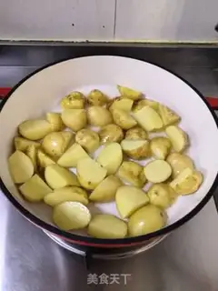 Make Fried potatoes step 4