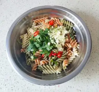 Make Italian screw powder step 2