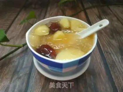 Make Apple, silver-eared date soup step 10