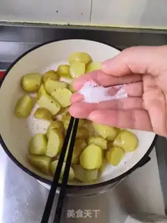 Make Fried potatoes step 7