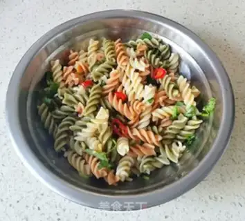 Make Italian screw powder step 3