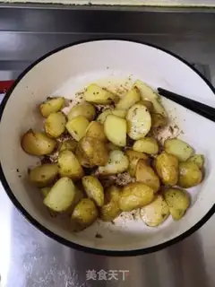 Make Fried potatoes step 8