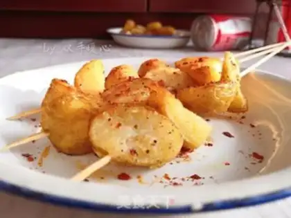 Make Fried potatoes step 9