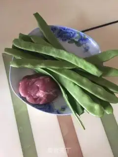 Make lentils fried meat step 0