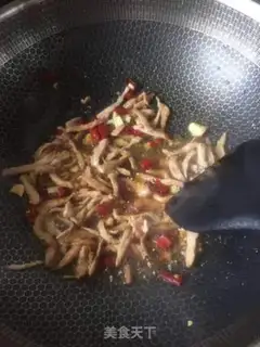 Make lentils fried meat step 2