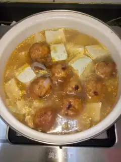 Make Tofuball soup step 5