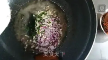 Make Seafood roasted wheat step 3