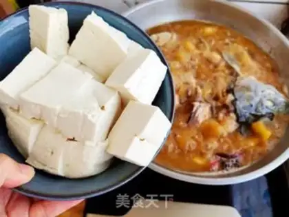Make Three tracks of tofu step 11