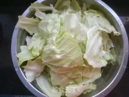 Make A blast of cabbage step 0