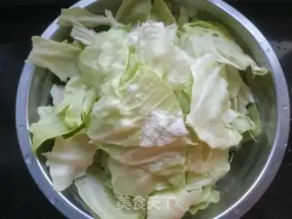 Make A blast of cabbage step 1