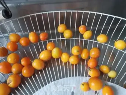 Make Salted gold orange step 0