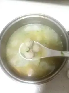 Make Poongullion soup step 5