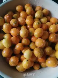 Make Salted gold orange step 1