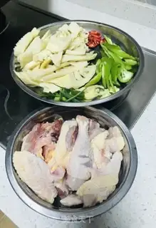 Make Spring chicken step 1