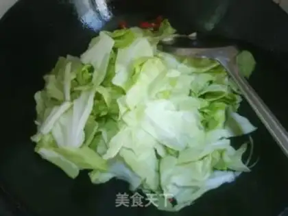 Make A blast of cabbage step 9