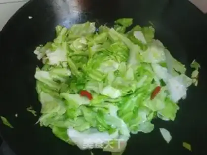 Make A blast of cabbage step 10