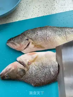 Make Double pepper steam fish step 0