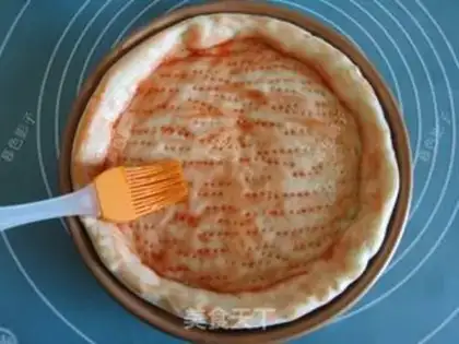 Make Rice cheese pizza step 6