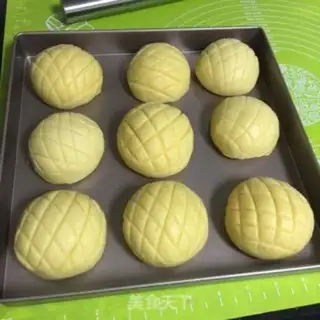 Make Hong Kong pineapple bag step 16
