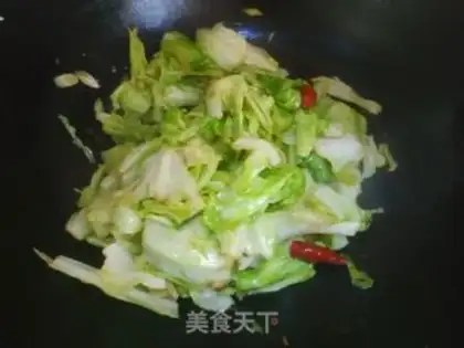 Make A blast of cabbage step 12