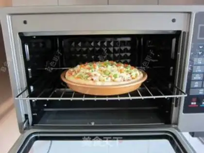 Make Rice cheese pizza step 9