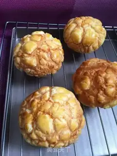 Make Hong Kong pineapple bag step 19
