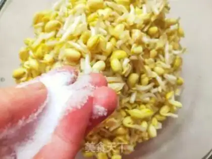 Make Soybean sprouts step 4