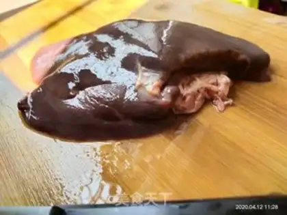 Make Piggy liver and bitter melon step 0