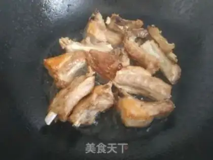 Make Sugar vinegar pineapple ribs step 4